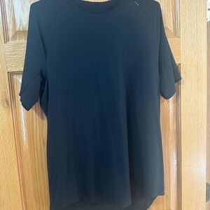 Lululemon Drysense Short Sleeve Shirt, Black, Great condition, Large